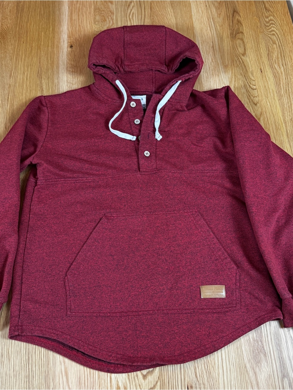 PolarPiece Algonquin Hoodie Unisex sizing L Cranberry Heather